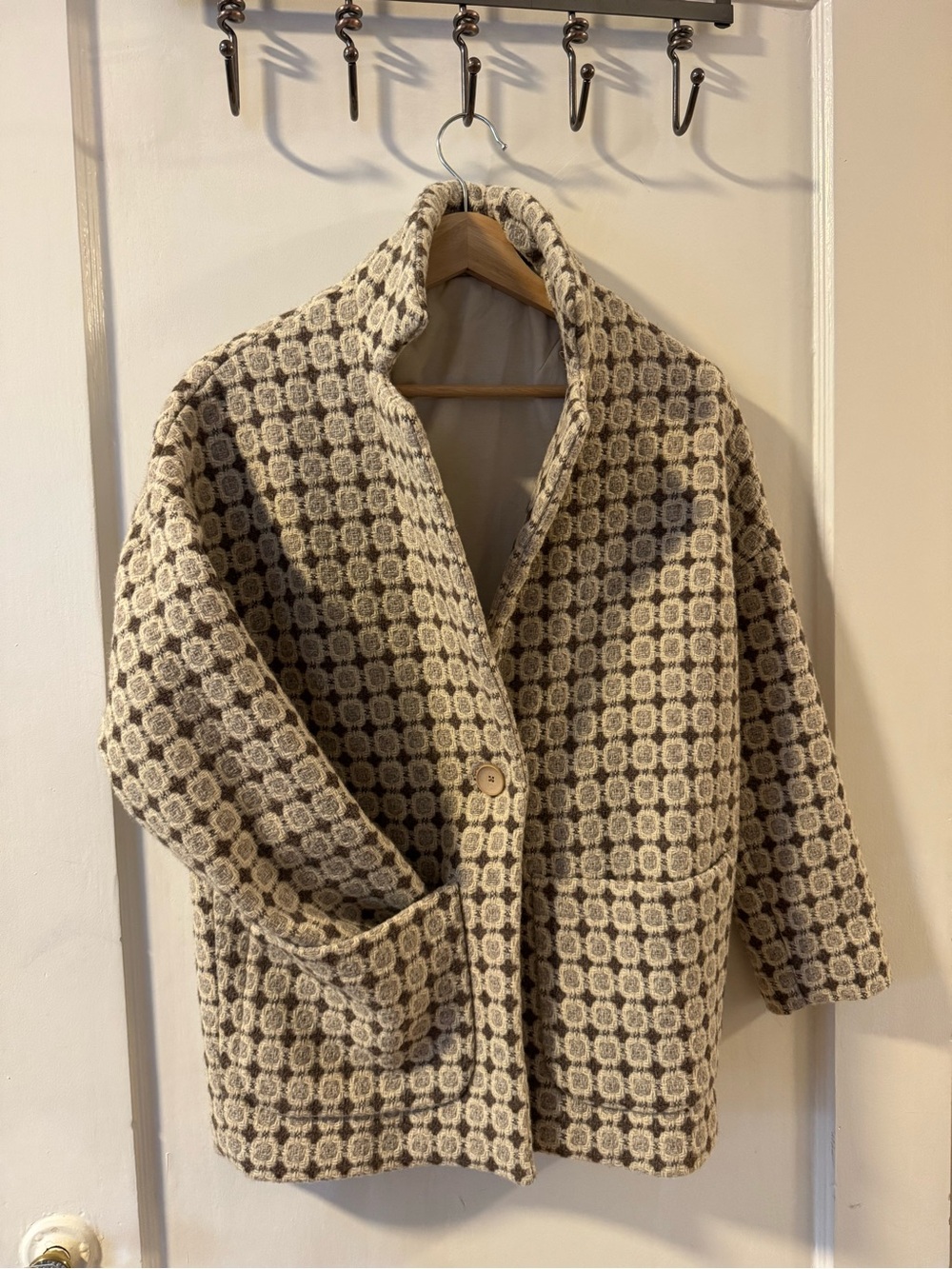 100% Wool Handmade Liz Alig Portuguese Jacket